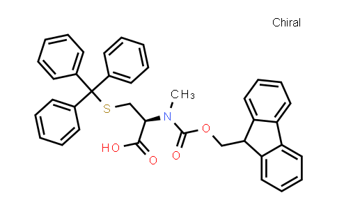 1349807-46-0 | (S)-2-((((9H-芴-9-基)甲氧基)羰基)(甲基)氨基)-3-(三苯硫基)丙酸