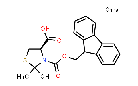 873842-06-9 | (R)-3-[(9H-Fluoren-9-ylmethoxy)carbonyl]-2,2-dimethylthiazolidine-4-carboxylic Acid