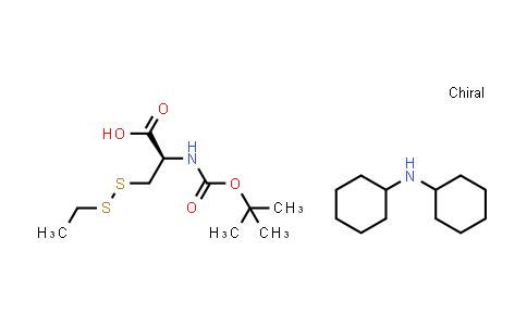 MC838140 | 25461-00-1 | Boc-乙基巯基-L-半胱氨酸(二环己基铵)盐