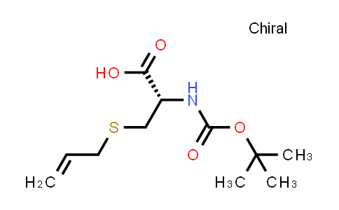 MC838177 | 770742-95-5 | S-烯丙基-N-(叔丁氧羰基)-D-半胱氨酸