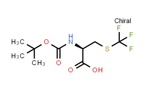 943926-18-9 | N-(tert-butoxycarbonyl)-S-(trifluoromethyl)-L-cysteine