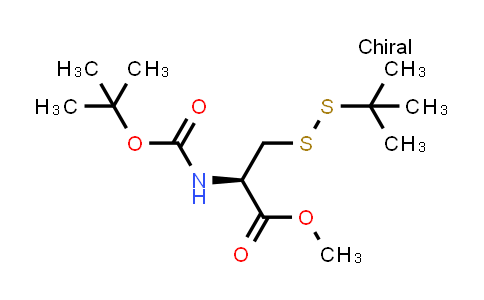 MC838194 | 109345-33-7 | N-(叔丁氧基羰基)-S-(叔丁硫基)-L-半胱氨酸甲酯