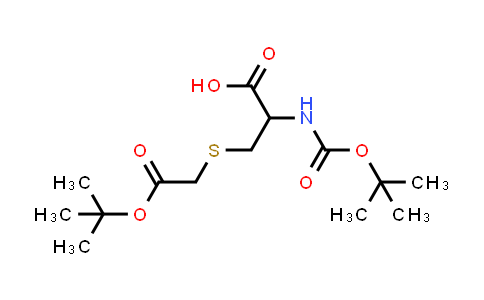 MC838198 | 173535-11-0 | S-(2-(tert-butoxy)-2-oxoethyl)-N-(tert-butoxycarbonyl)cysteine