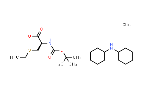 66960-13-2 | Dicyclohexylamine N-(tert-butoxycarbonyl)-S-ethyl-L-cysteinate