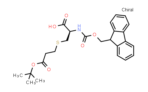 DY838218 | 685863-48-3 | n-(((9h-Fluoren-9-yl)methoxy)carbonyl)-s-(3-(tert-butoxy)-3-oxopropyl)-l-cysteine