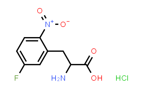 82420-41-5 | 2-Amino-3-(5-fluoro-2-nitrophenyl)propanoic acid hydrochloride