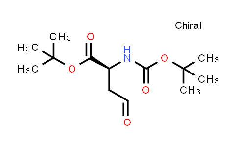 81323-59-3 | (S)-tert-Butyl 2-((tert-butoxycarbonyl)amino)-4-oxobutanoate
