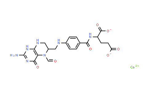 67005-79-2 | (4-(((2-氨基-5-甲酰基-4-氧代-1,4,5,6,7,8-六氢蝶呤-6-基)甲基)氨基)苯并基)谷氨酸钙