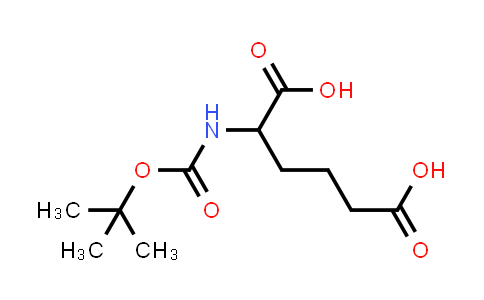 212569-23-8 | 2-((tert-Butoxycarbonyl)amino)hexanedioic acid