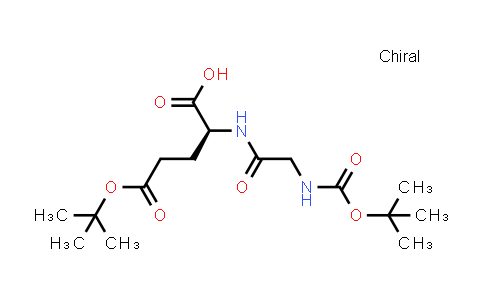 MC838367 | 138007-14-4 | (S)-5-(tert-butoxy)-2-(2-((tert-butoxycarbonyl)amino)acetamido)-5-oxopentanoic acid