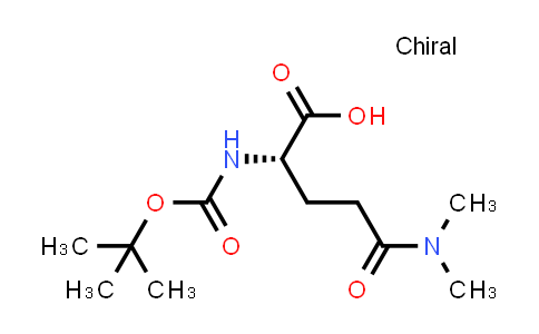 72449-42-4 | (S)-2-((叔丁氧基羰基)氨基)-5-(二甲基氨基)-5-氧代戊酸