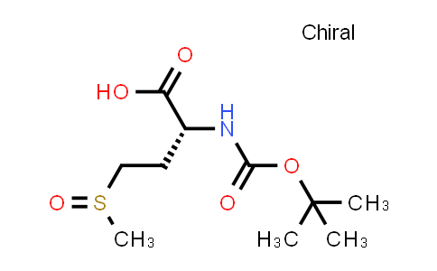 81444-65-7 | (2R)-2-((tert-butoxycarbonyl)amino)-4-(methylsulfinyl)butanoic acid