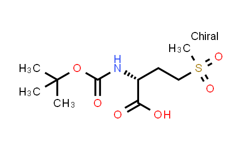 74086-45-6 | (R)-2-((tert-butoxycarbonyl)amino)-4-(methylsulfonyl)butanoic acid