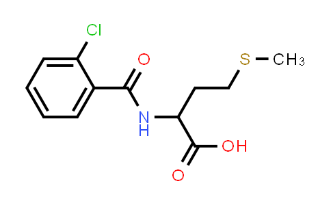 MC838474 | 65054-72-0 | 2-[(2-chlorophenyl)formamido]-4-(methylsulfanyl)butanoic acid