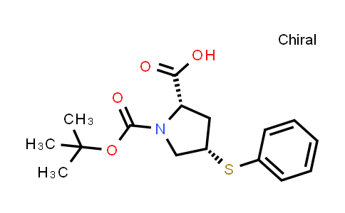 83623-88-5 | (2S,4S)-1-(叔丁氧基羰基)-4-(苯硫基)吡咯烷-2-羧酸