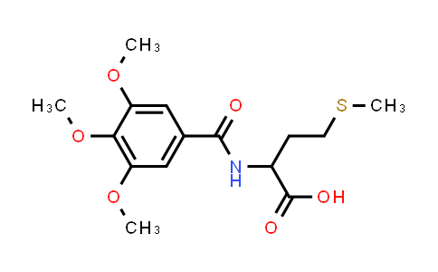 55652-31-8 | 4-(甲基硫烷基)-2-[(3,4,5-三甲氧基苯基)甲酰氨基]丁酸