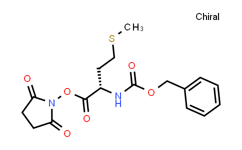 3392-01-6 | 2,5-Dioxopyrrolidin-1-yl ((benzyloxy)carbonyl)-l-methioninate
