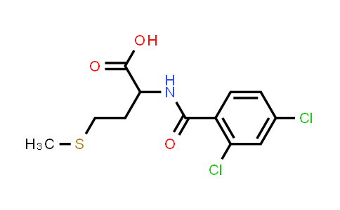 65054-77-5 | 2-(2,4-Dichlorobenzamido)-4-(methylthio)butanoic acid