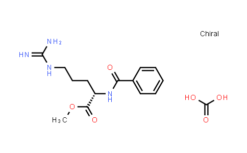 84332-93-4 | methyl benzoyl-L-argininate carbonate