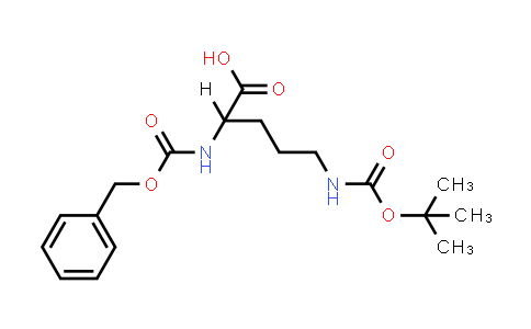 199924-46-4 | 2-(((苄氧基羰基)氨基)氨基-5-(叔丁氧基羰基)氨基)戊酸