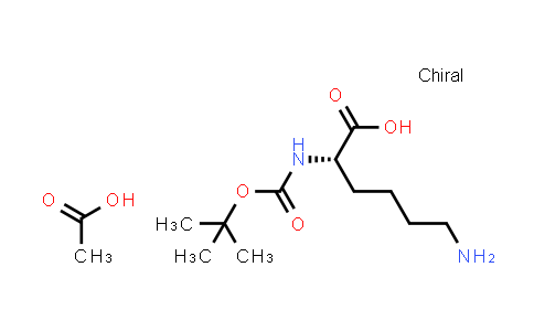 42417-17-4 | (叔丁氧羰基)-L-赖氨酸与乙酸的化合物 (1:1)