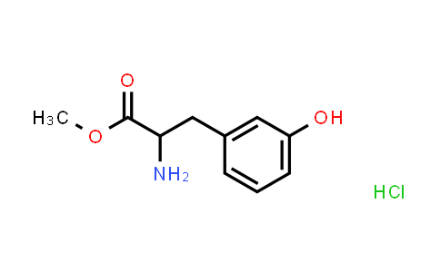 34260-70-3 | 2-氨基-3-(3-羟基苯基)丙酸甲酯盐酸盐