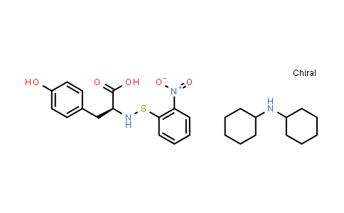 7675-56-1 | N-(2-Nitrophenylsulfenyl)-L-tyrosine (dicyclohexylammonium) salt