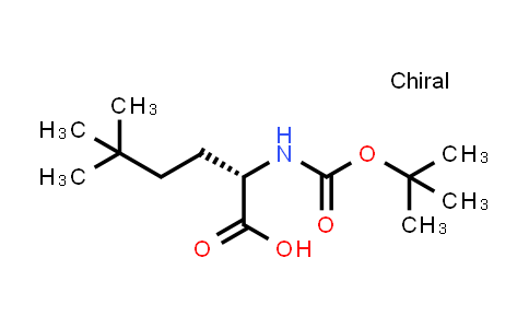 752237-71-1 | (S)-2-((叔丁氧羰基)氨基)-5,5-二甲基己酸