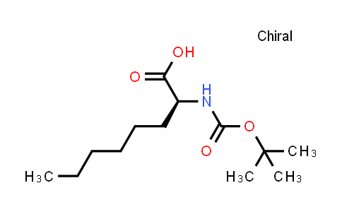 92211-95-5 | (S)-2-((tert-butoxycarbonyl)amino)octanoic acid