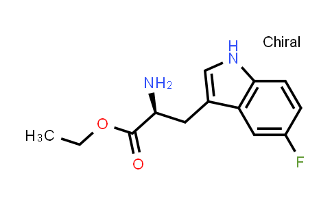 261177-58-6 | Ethyl (S)-2-amino-3-(5-fluoro-1H-indol-3-yl)propanoate