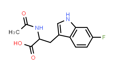81024-49-9 | 2-乙酰氨基-3-(6-氟-1h-吲哚-3-基)丙酸