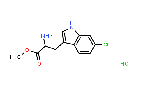 2108118-84-7 | Methyl 2-amino-3-(6-chloro-1h-indol-3-yl)propanoate hydrochloride