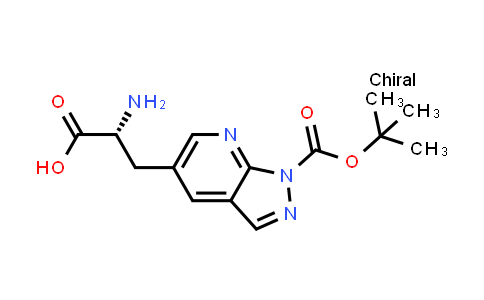 MC838889 | 2387560-85-0 | (R)-2-氨基-3-(1-(叔丁氧基羰基)-1H-吡唑并[3,4-b]吡啶-5-基)丙酸