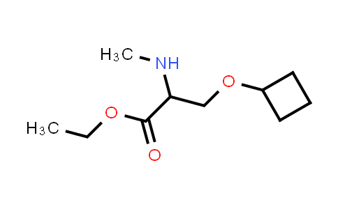 1497425-57-6 | Ethyl O-cyclobutyl-N-methylserinate