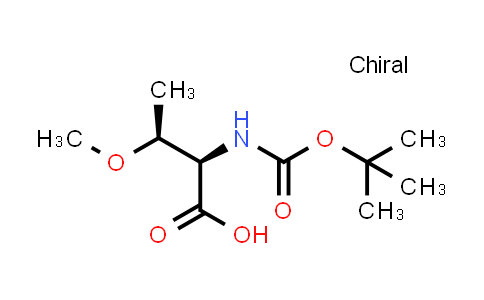 MC839004 | 544480-14-0 | N-(叔丁氧羰基)-O-甲基-D-苏氨酸