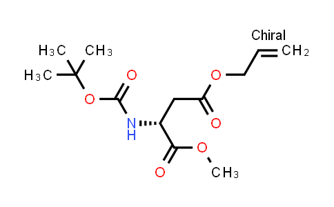 368443-50-9 | 4-烯丙基1-甲基(叔丁氧羰基)-D-天冬氨酸