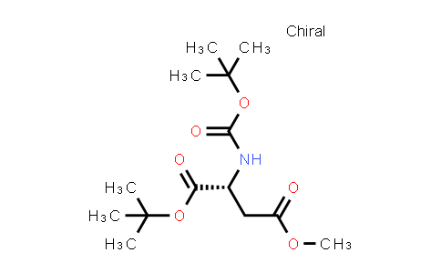77004-76-3 | 1-(tert-Butyl) 4-methyl (tert-butoxycarbonyl)-d-aspartate