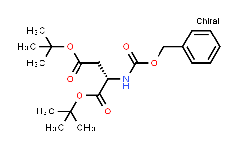 CAS No. 42417-76-5, Di-tert-Butyl ((benzyloxy)carbonyl)-l-aspartate