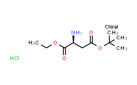 53665-67-1 | 4-Tert-butyl 1-ethyl (2S)-2-aminobutanedioate hydrochloride