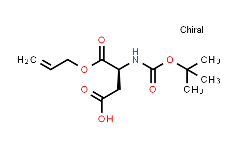 88224-27-5 | (3s)-3-{[(tert-butoxy)carbonyl]amino}-4-oxo-4-(prop-2-en-1-yloxy)butanoic acid