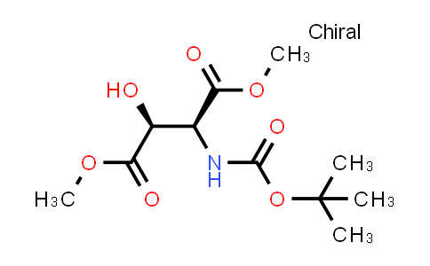84107-20-0 | (2S,3S)-2-((叔丁氧基羰基)氨基)-3-羟基琥珀酸二甲酯