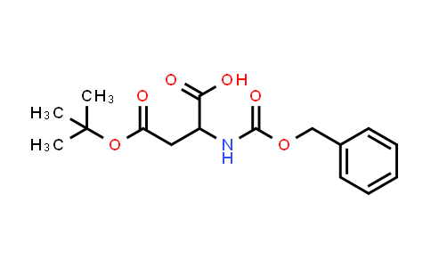 3588-56-5 | 2-(((Benzyloxy)carbonyl)amino)-4-(tert-butoxy)-4-oxobutanoic acid