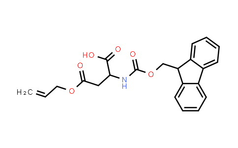 MC839210 | 283170-10-5 | 2-((((9H-fluoren-9-yl)methoxy)carbonyl)amino)-4-(allyloxy)-4-oxobutanoic acid