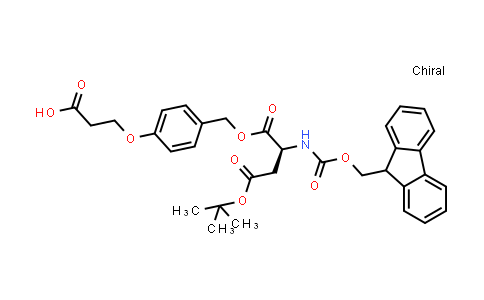 864876-94-8 | (s)-3-(4-(((2-((((9h-Fluoren-9-yl)methoxy)carbonyl)amino)-4-(tert-butoxy)-4-oxobutanoyl)oxy)methyl)phenoxy)propanoic acid