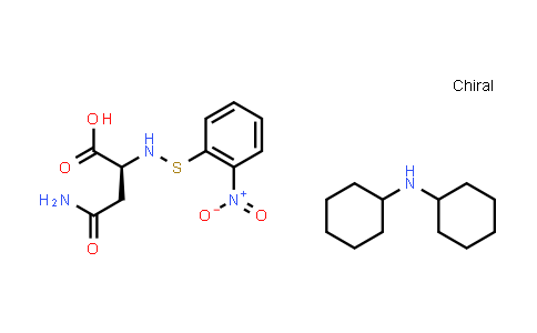 7675-59-4 | N-(2-硝基苯硫基)-L-天冬酰胺 (二环己基胺盐)