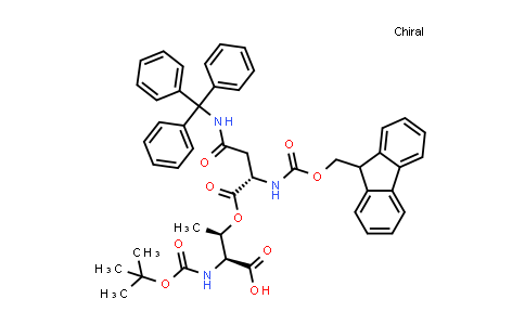 944283-34-5 | O-(N2-(((9H-fluoren-9-yl)methoxy)carbonyl)-N4-trityl-L-asparaginyl)-N-(tert-butoxycarbonyl)-L-threonine
