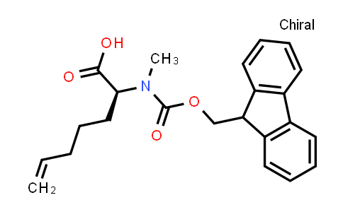 856412-24-3 | (S)-2-((((9H-Fluoren-9-yl)methoxy)carbonyl)(methyl)amino)hept-6-enoic acid