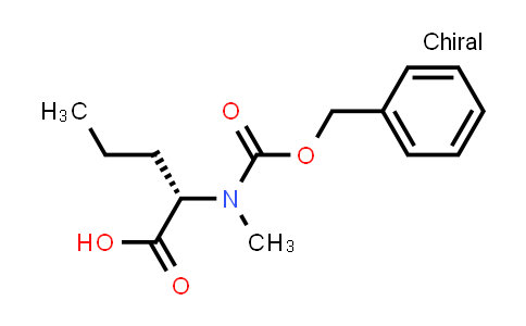 MC839291 | 177659-78-8 | (S)-2-(((benzyloxy)carbonyl)(methyl)amino)pentanoic acid