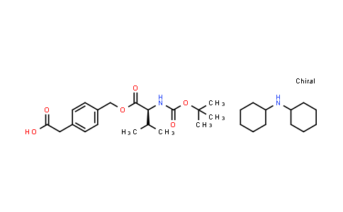 80613-26-9 | 二环己胺2-(4-((((叔丁氧羰基)-L-缬氨酰)氧基)甲基)苯基)乙酸酯