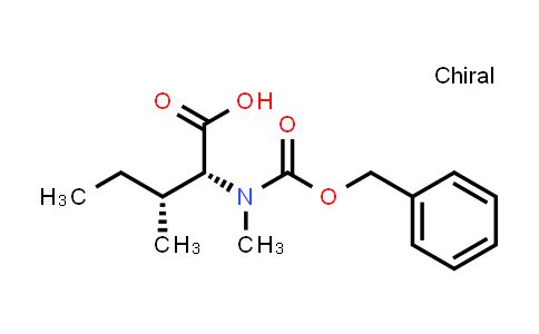 42417-67-4 | N-((苄氧基)羰基)-N-甲基-D-异亮氨酸